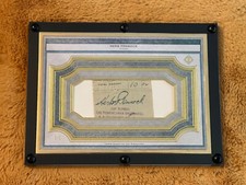 Herb Pennock 2018 Topps Transcendent 1/1 Oversized Cut Signature Signed Auto