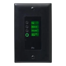 BSS EC-4B-BLK-US Ethernet Controller with 4 Buttons US Decora Black