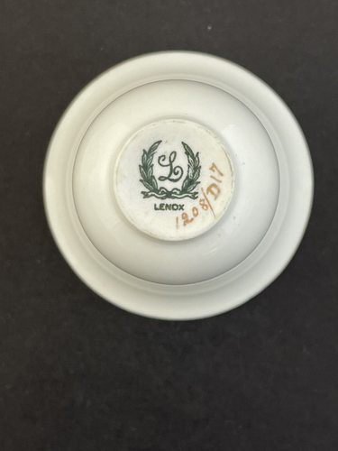 Gorham Sterling Silver Liner & Saucer A5550 A5549 c. 1907 Lenox Demitasse Liner - Picture 12 of 24