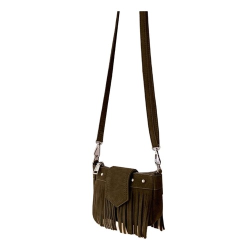 Retro Ethnic Mini Fringed Purse Crossbody Bag for Women with Adjustable Strap