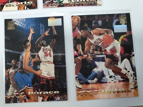 Lot of 5) 1993-94 Stadium Club 1st Day Issue Corie Blount RC Horace Grant+ Bulls - Picture 5 of 5