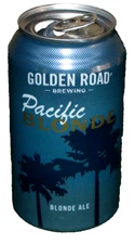 Golden Road ONE Empty PACIFIC BLONDE Ale Collector BEER Can
