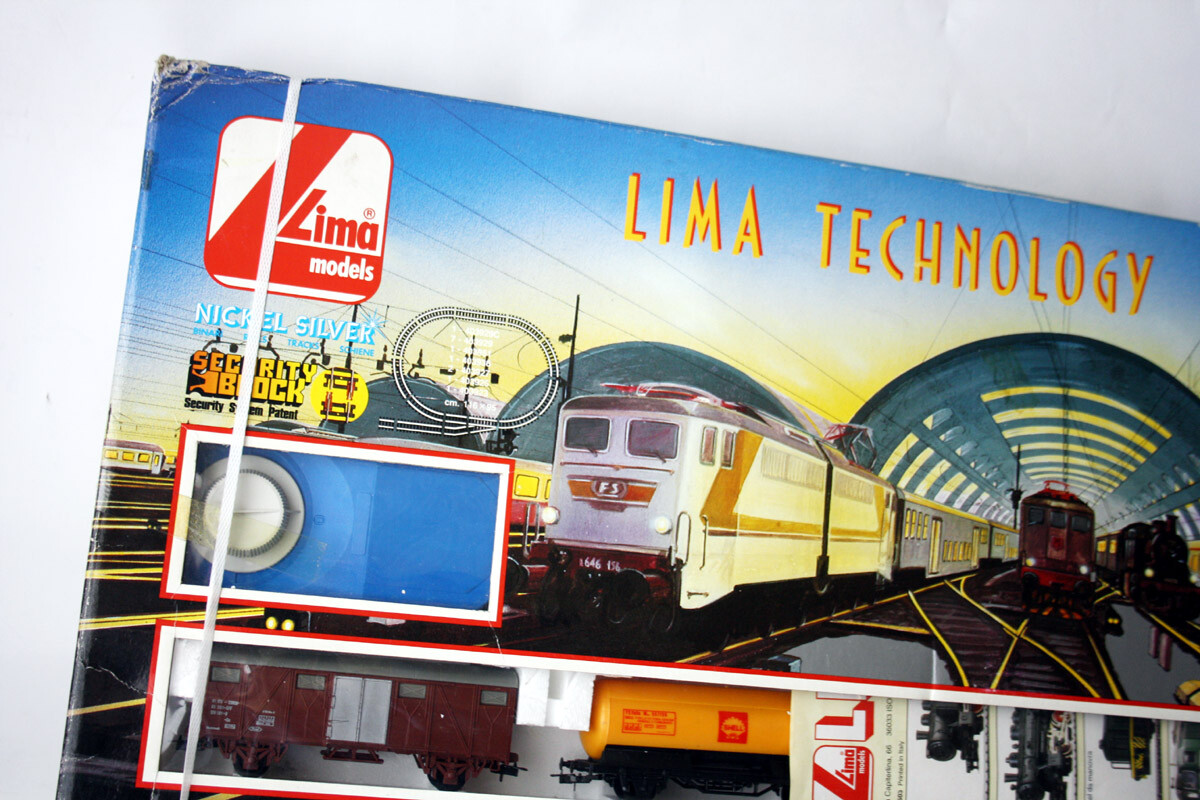 VINTAGE 80'S LIMA TECHNOLOGY TRAIN NICKEL SILVER SECURITY BLOCK