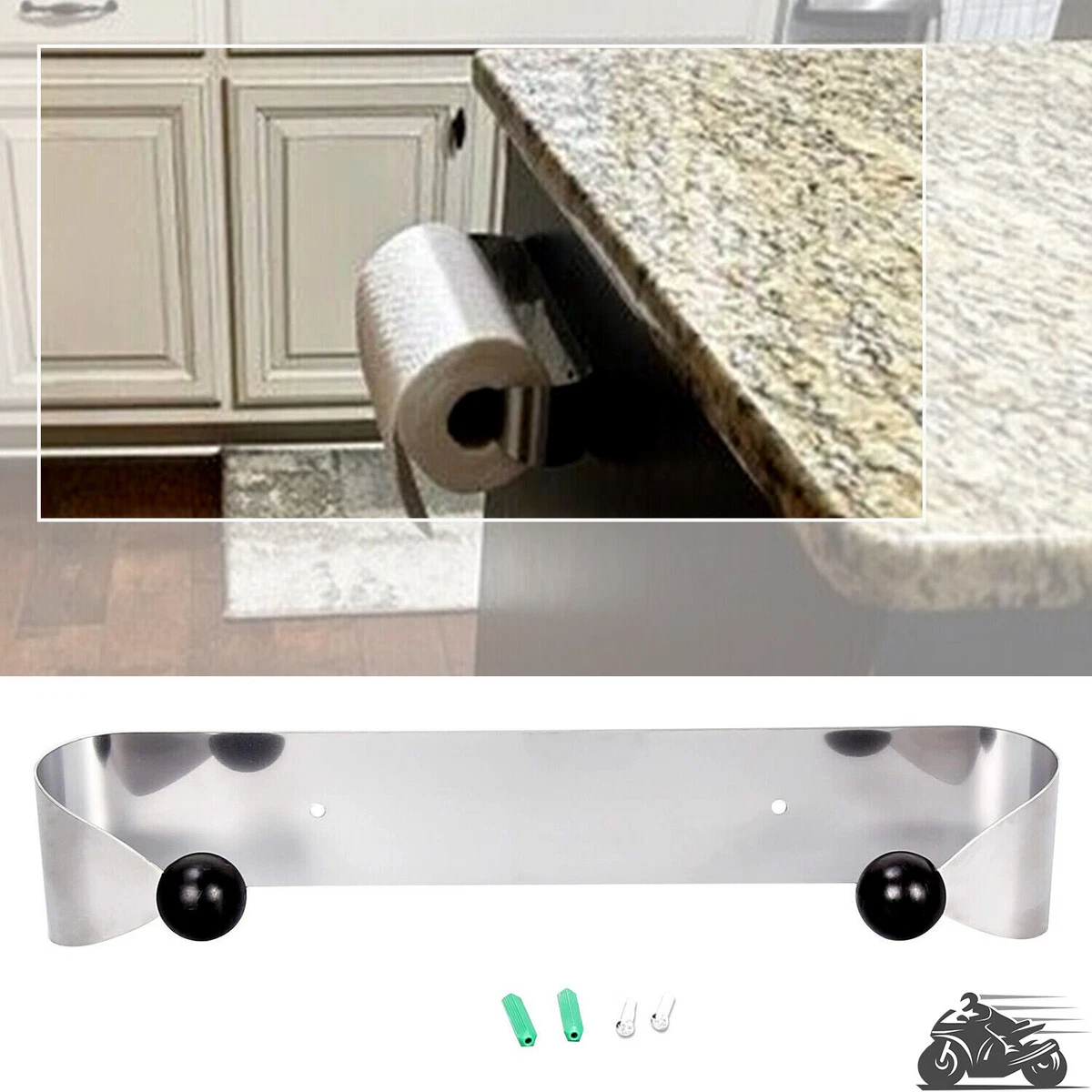 Paper Towel Holder Kitchen Towel Holder Wall Mount Towel Roll