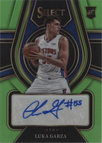 2021-22 Panini Select - Luka Garza #RS-LGZ
