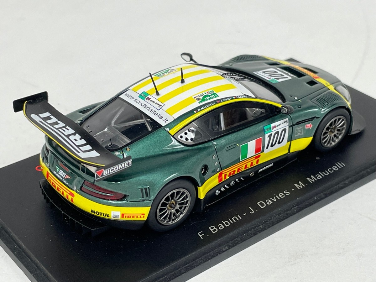 1/43 Spark Aston Martin DBR9 car #100 AMR BMS 2007 24 LeMans S1211