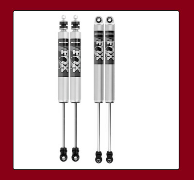 Fox 2.0 Perf Series Smooth Body IFP Front&Rear Shocks For 2013-2018 RAM 3500 4WD