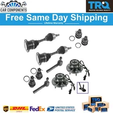TRQ New Front Steering, Suspension, & Drivetrain Kit For 1999-2007 Cadillac GMC