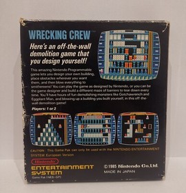 NINTENDO NES WRECKING CREW