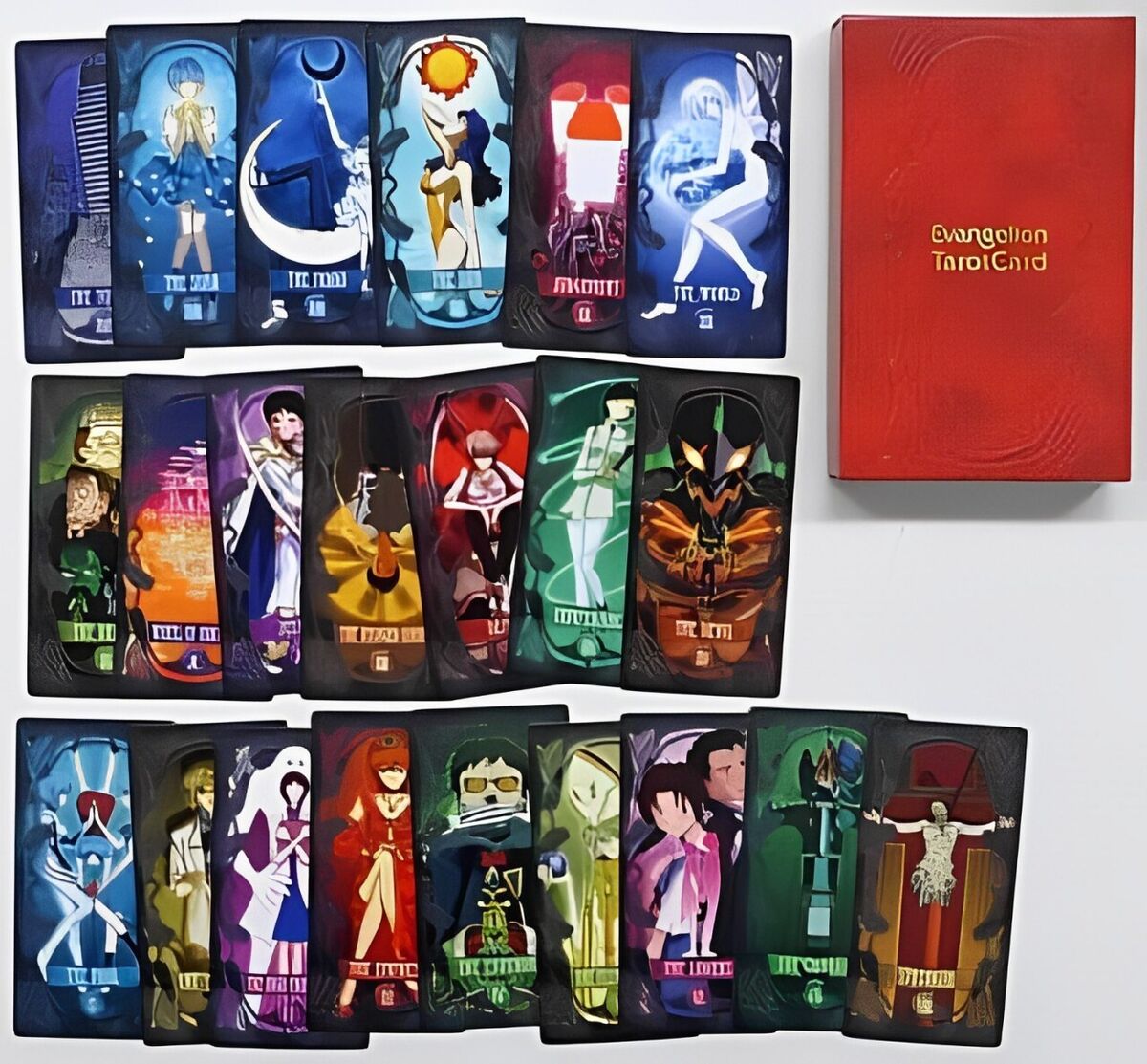 NEW Neon Genesis Evangelion deck of Tarot Card Movic NEW Neon Genesis Evangelion deck of Tarot Card Movic
