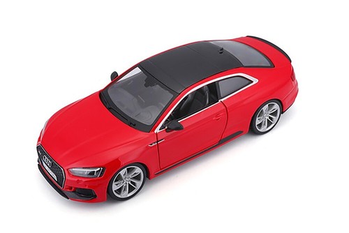 2019 Audi RS 5 RS5 1/24 Scale Diecast Model by Bburago - RED - w/ BOX - Picture 4 of 10