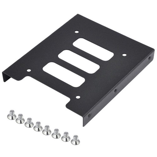 2.5" SSD HDD to 3.5" Mounting Adapter Bracket Tray Dock for PC SSD Holder H _co