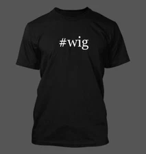 #wig - Men's Funny Hashtag T-Shirt NEW RARE