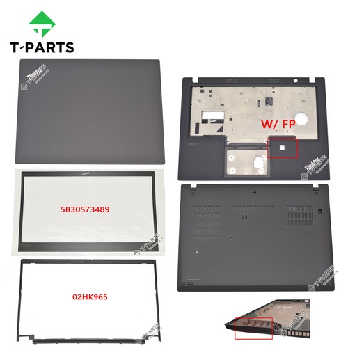 T14 Gen 1 Lcd Cover Back/Bezel/Palmrest FP/Bottom Case Lot for Lenovo Thinkpad - Picture 22 of 22