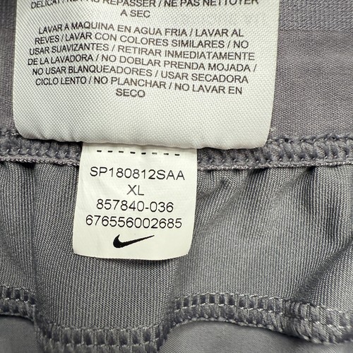 Nike Swift Flex DRI-FIT Running Pants Men XL Gray 27" 857840 Reflective Stretch - Picture 6 of 18