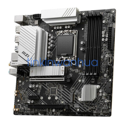 For MSI PRO B760M-A WIFI DDR4 II Motherboard LGA1700 +DisplayPort