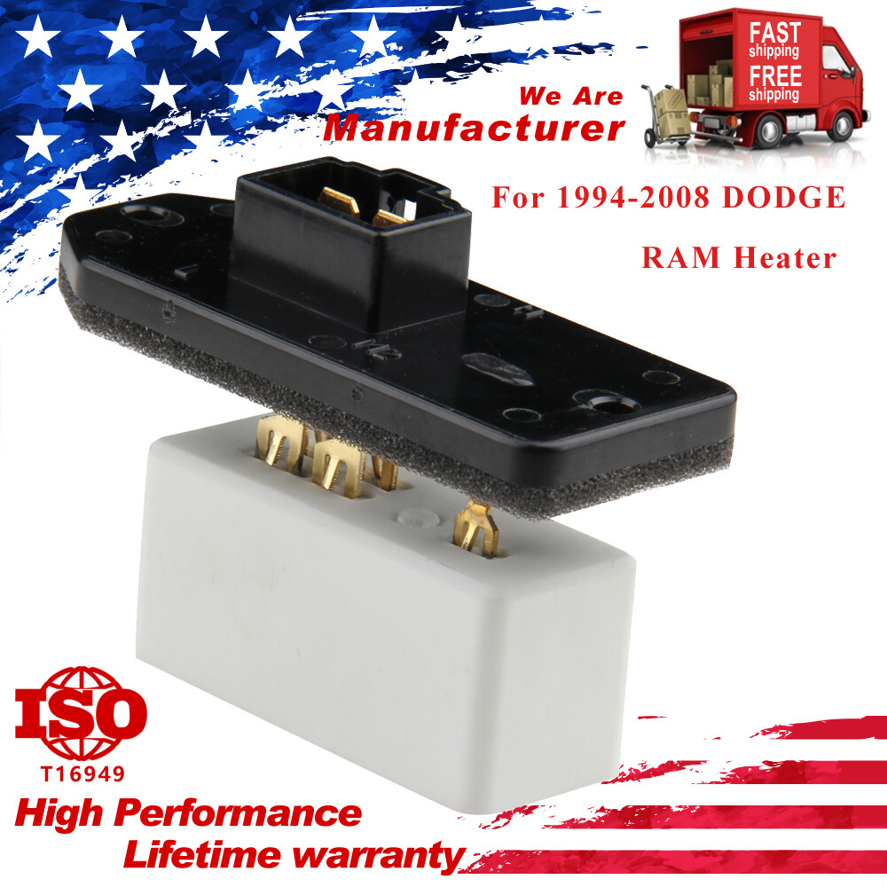 HVAC Blower Motor Resistor For 1994–2008 Dodge Ram 1500 / 2500 – Carbole, Lifetime Warranty