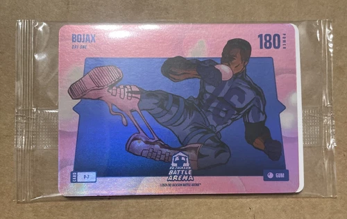 Bo Jackson Battle Arena Bojax Day One Promo Bubble Gum Card P-7
