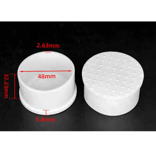 Tapas de extremo de tubo Pata de silla Tapa blanca PVC Goma Protector Almohadilla Cubierta de mesa Muebles - Imagen 23 de 39