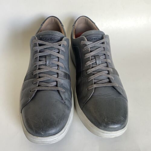 Zapatillas Rockport Hombre Cuero Azul Talla 12 - Imagen 2 de 12
