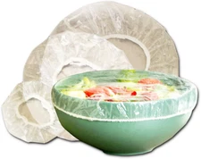 VCCGY Set of 24 Reusable Elastic Bowl, Dish & Plate Covers - 3 Sizes