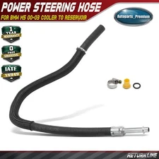 Power Steering Return Line Hose Assembly for BMW M5 00-03 Cooler To Reservoir