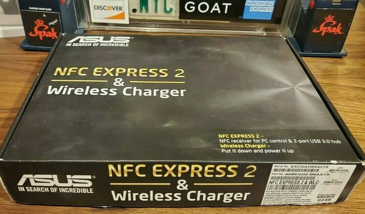 NEW ASUS NFC Express for PC Control Micro USB Wireless Charger