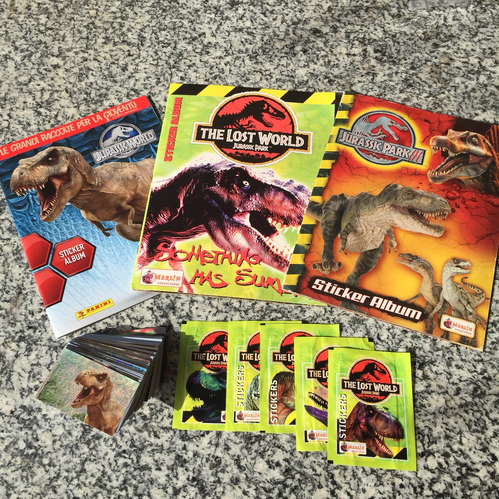 Jurassic Park 3 Jurassic World The Lost World Complete Album Stickers Ebay Jurassic Park 3 Jurassic World The Lost World Complete Album Stickers Ebay