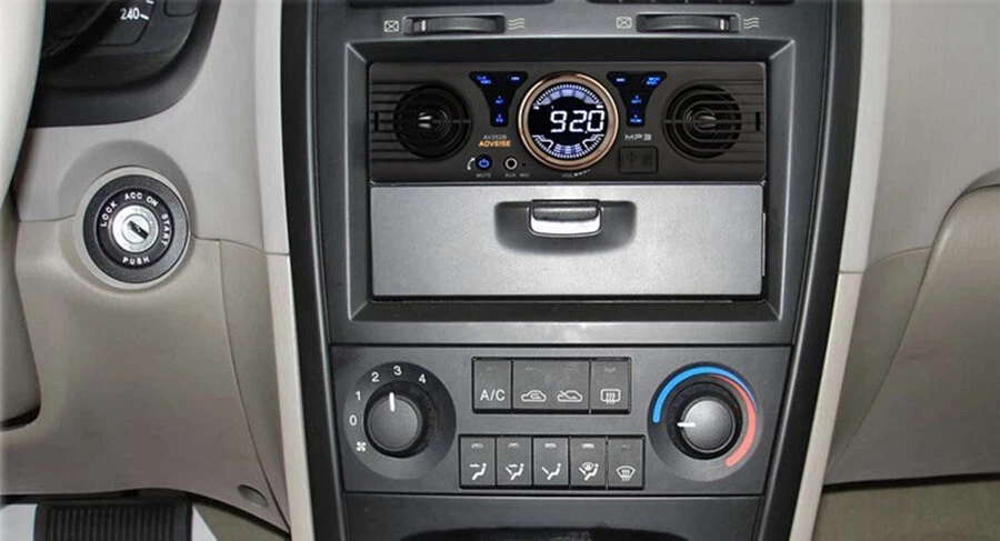Single 1Din Bluetooth FM Radio MP3 Player Receiver AUX-IN SD Built-in 2 Speaker - Image 4 of 4