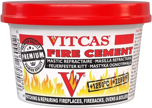 Vitcas Cemento antincendio - 500 g (BIANCO O NERO) - Foto 2 di 2