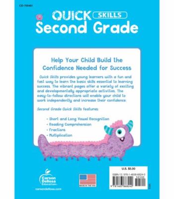 Quick Skills Second Grade Workbook by Carson Dellosa Education, Carson Dellos...