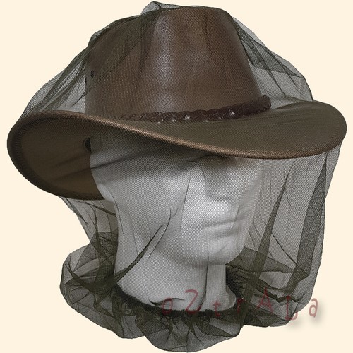 【oZtrALa】Hat NET Screen Fly INSECT Bug 