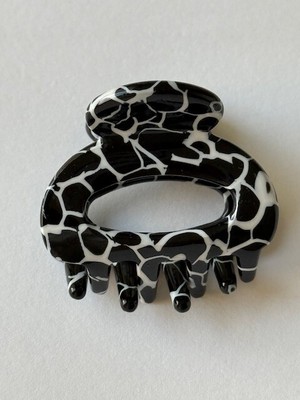 L. Erickson Luna Jaw Wheel Set EBONY Set of 8 Hair Clips New  display picture 2