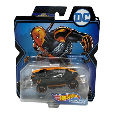 Deathstroke HOT WHEELS CHARACTER CAR ~ DC COMICS ~ 2017 MATTEL