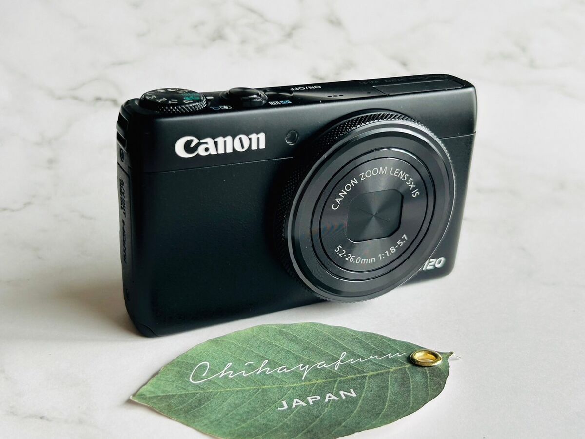 Canon PowerShot S120 Point-and-Shoot Camera - Black, F/1.8 Canon PowerShot S120 Point-and-Shoot Camera - Black, F/1.8