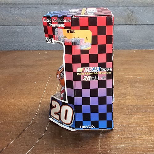 Tony Stewart 20 adornos NASCAR 2001 Home Depot coche ganadores círculo Navidad - Imagen 3 de 7