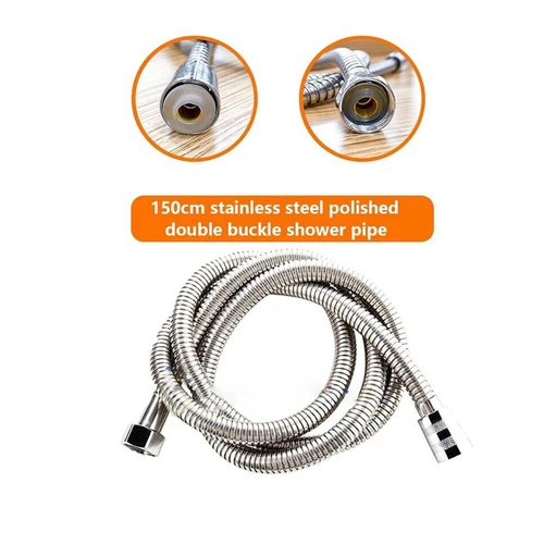 High Pressure Shower Head 5 Settings Handheld Shower Heads Spray With 5 FT Hose - Picture 6 of 7