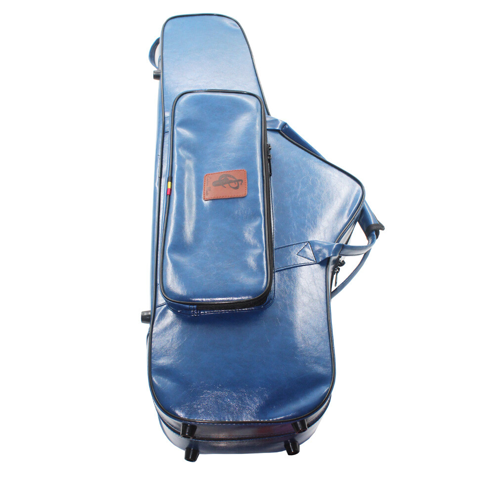 Eastern music microfiber leather portable hard shell tenor saxophone flight case eBay