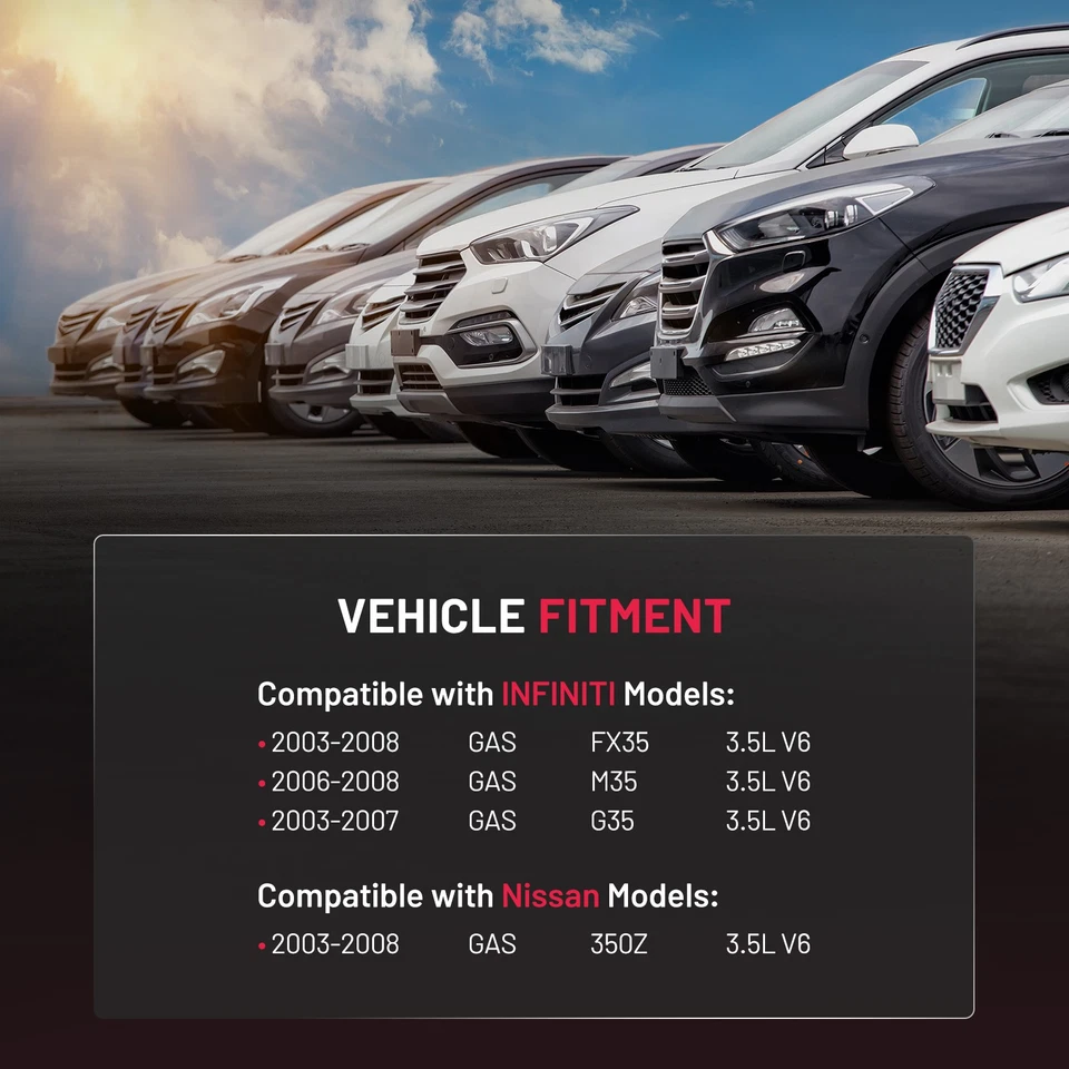 Cubierta de válvula de motor EE. UU. apta para Infiniti FX35 G35 M35 Nissan 350Z 2003-2008 Foto 2 de 4