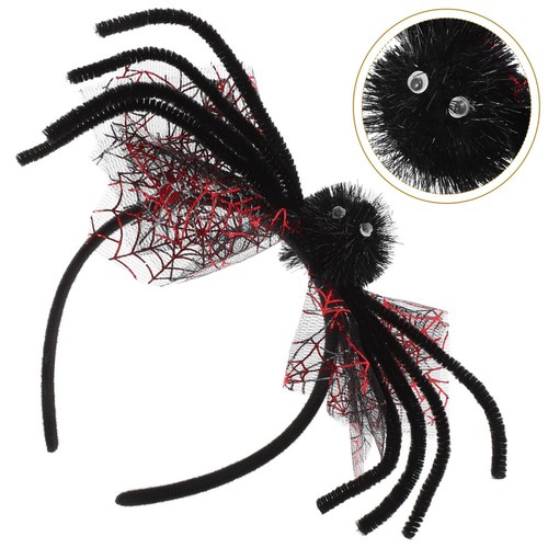MAOSHYMS Bandeau Halloween Serre-Tête Araignée Pour Femme - Accessoire Cosplay, Carnaval Et Fête, Taille Unique