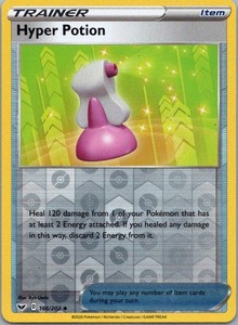 Hyper Potion 166/202 Sword & Shield Base Set Reverse Holo