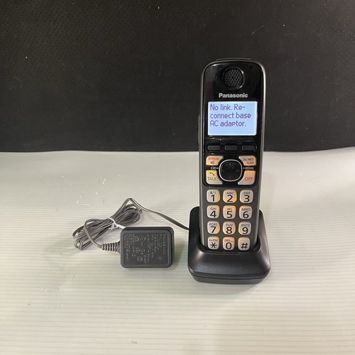 Panasonic KX-TGA470 Cordless Handset & PNLC1029 Charging Dock Tested/working - Zdjęcie 2 z 10