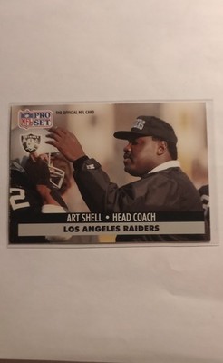 1991 Pro Set - Art Shell #198 Raiders
