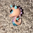 Littlest Pet Shop Seahorse Mini Figure Teal Pink Purple Blue 2006 #142 — photo 2