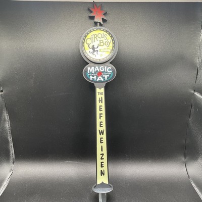 Magic Hat Circus Boy Hefeweizen 14.5  Beer Tap Handle - NEW NIB