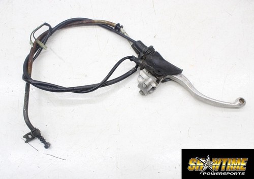 04-09 YAMAHA YFZ450 CLUTCH LEVER PERCH MOUNT BRACKET CABLE LINE