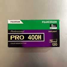 FUJIFILM PRO 400H 120 Medium Format Color Negative Film - Expired 2021 - 4 Rolls