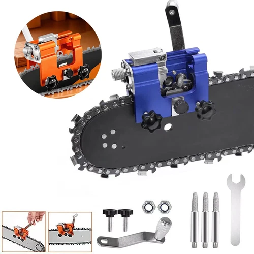 Saw Chain Blade Sharpener Professional Bench Chain Saw Sharpening Tool 12-20"US