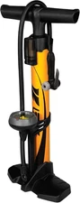 Durable Bike Floor Pump 17/24 Inch Smart Valve Head, 160 Psi, Automatically Reve