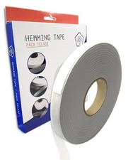 Iron on Hemming Tape Film Double Sided 0.75 in x 110 yd, Transparent 